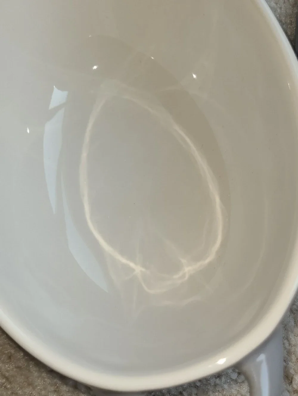 NWOT-Small Gray Casserole Dish with Lid.